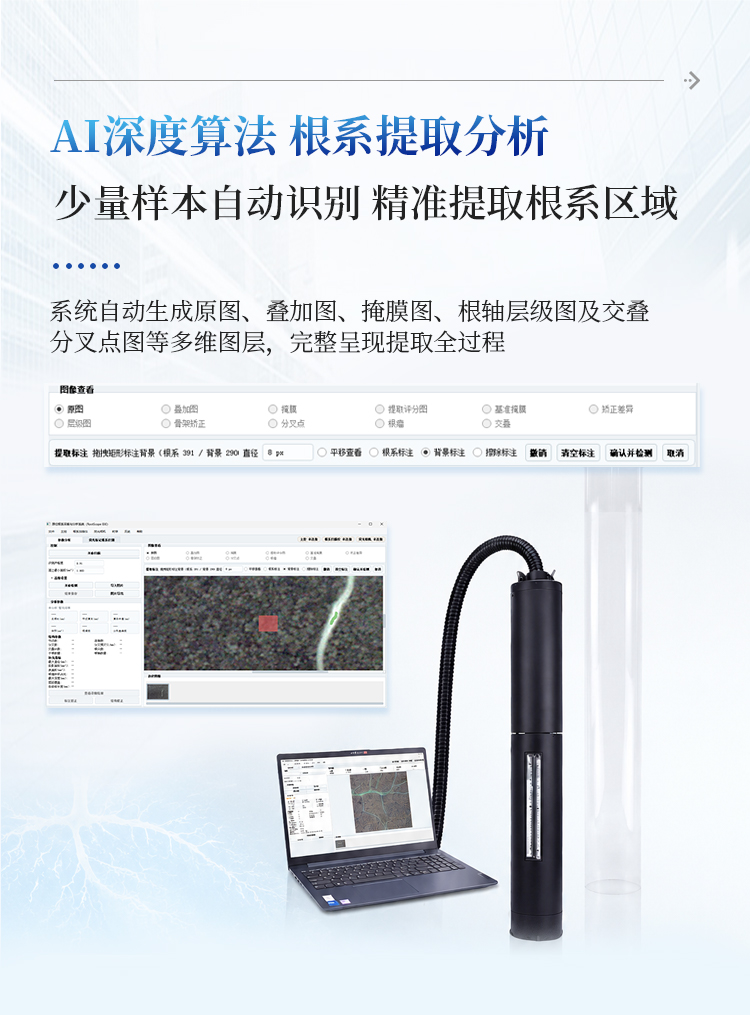 微根管根系监测系统